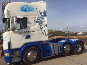 A.L.W Farming Scania – Autocolour Services, Tewkesbury